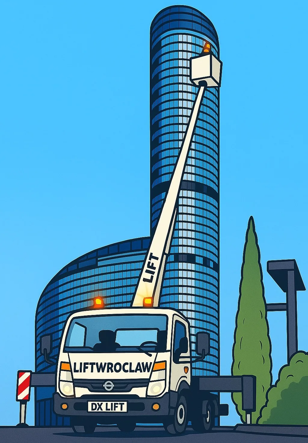 Wynajem zwyżek z operatorem – Wrocław