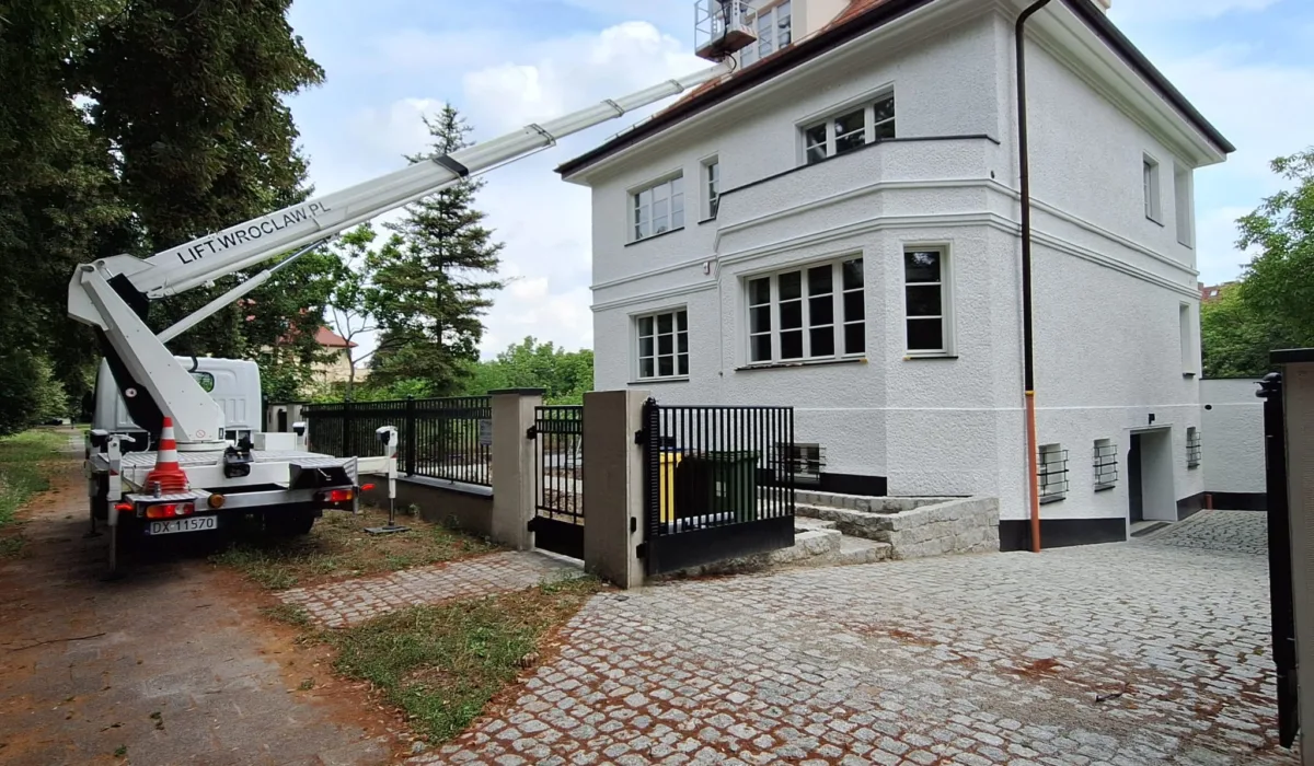 Malowanie budynku wolnostojącego
