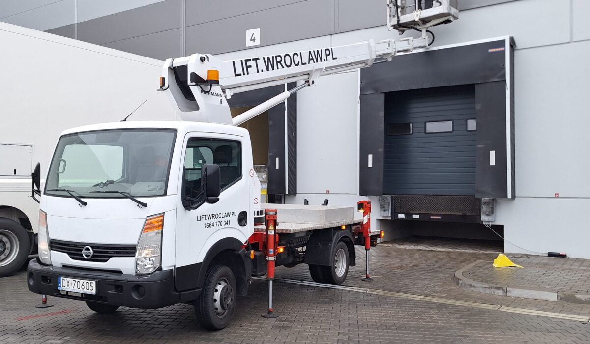 Podnośnik koszowy do 3,5t DMC